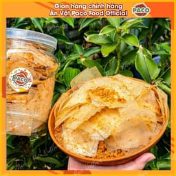 [HƯƠNG VỊ MỚI] bánh tráng lá dẻo tỏi phi thơm lừng HƯƠNG VỊ ĐỘC QUYỀN PACO FOOD vị ăn cực dính không ngán ăn vặt xu hướn 6