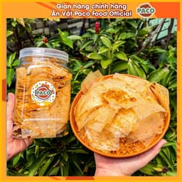 [HƯƠNG VỊ MỚI] bánh tráng lá dẻo tỏi phi thơm lừng HƯƠNG VỊ ĐỘC QUYỀN PACO FOOD vị ăn cực dính không ngán ăn vặt xu hướn 5