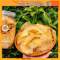 [HƯƠNG VỊ MỚI] bánh tráng lá dẻo tỏi phi thơm lừng HƯƠNG VỊ ĐỘC QUYỀN PACO FOOD vị ăn cực dính không ngán ăn vặt xu hướn 8