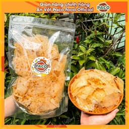 [HƯƠNG VỊ MỚI] bánh tráng lá dẻo tỏi phi thơm lừng HƯƠNG VỊ ĐỘC QUYỀN PACO FOOD vị ăn cực dính không ngán ăn vặt xu hướn 4
