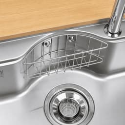 Chậu Rửa Bát NOBINOX LIKEN NL792D Inox 304 830x500mm Vân Linen Chống Xước Gờ Hạ Bậc Phụ Kiện Trượt Lòng Sâu 23cm 8