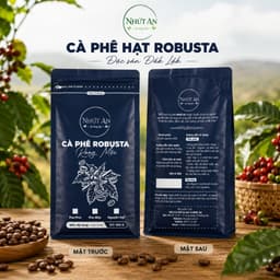 Cà Phê Hạt Robusta Đặc Sản Đắk Lắk - Hạt Cà Phê Đặc Sản Pha Phin, Pha Máy, Hương Thơm Tự Nhiên, Vị Đậm Đà  - Nhứt An 3