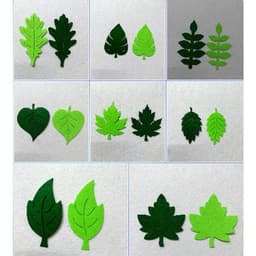 LÁ DẠ NỈ LÁ PHONG – LÁ HOA HỒNG 7–8CM – 50/30/20 LÁ PHỤ KIỆN HANDMADE – TRANG TRÍ – SCRAPBOOK – DIY, STEM 🍁🌹 2