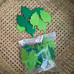 LÁ DẠ NỈ LÁ PHONG – LÁ HOA HỒNG 7–8CM – 50/30/20 LÁ PHỤ KIỆN HANDMADE – TRANG TRÍ – SCRAPBOOK – DIY, STEM 🍁🌹 7