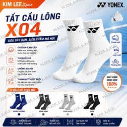 Tất Yonex thêu loại 1 đủ màu sắc - Chống mùi , mềm mại , thấm hút mồ hôi cực tốt 5