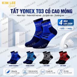 Tất Yonex thêu loại 1 đủ màu sắc - Chống mùi , mềm mại , thấm hút mồ hôi cực tốt 6