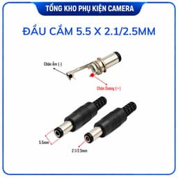 Adapter nguồn 12V 2A Actiontec Xanh cho camera, modem, router - bảo hành 12 tháng, đầu tròn lớn | PLC TELECOM 3