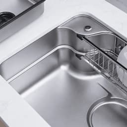 Chậu Rửa Bát NOBINOX ARVO B370 Inox 304 Dày 1.2mm 700x480mm Vân Siêu Mịn Chống Xước Lòng Sâu 225mm Đủ Phụ Kiện 6