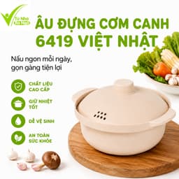 Âu Đựng Thực Phẩm Kiểu Nhật Có Nắp Chống Bụi Chịu Nhiệt Tốt Phù Hợp Gia Đình Văn Phòng GD367 1