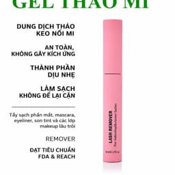 Keo dán mi 2in1 BOND & SEAL 10ml giữ chắc mi đến 72h và gel tháo mi REMOVER dành cho mi cụm, DIY và mi cặp (NM) 9