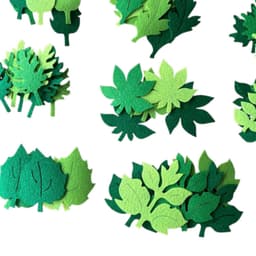 LÁ DẠ NỈ LÁ PHONG – LÁ HOA HỒNG 7–8CM – 50/30/20 LÁ PHỤ KIỆN HANDMADE – TRANG TRÍ – SCRAPBOOK – DIY, STEM 🍁🌹 9