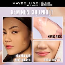 Kem nền bắt sáng Superstay Lumi Matte 30H che phủ siêu nhẹ mặt Maybelline New York 35ml.( mới) 4