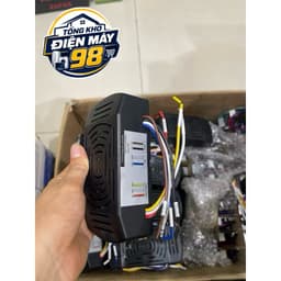 MẠCH ĐIỀU KHIỂN QUẠT TRẦN ADT động cơ DC có đèn - bộ mạch hộp chữ nhật 4