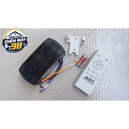Bộ Mạch Vuông & Điều Khiển Quạt Trần ADT Động Cơ DC Chính Hãng Ánh Dương (Đầy Đủ Phụ Kiện: Remote+Mạch Thu+Giá Treo+Pin) 3
