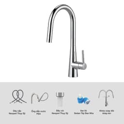 Vòi rửa bát Kluger KLF0009SC, Chống bắn nước thế hệ mới 2