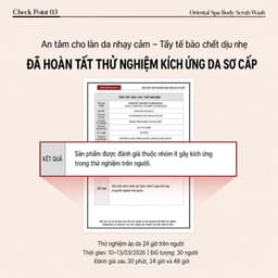 LOUVCELL Sữa tắm tẩy tế bào chết cơ thể Oriental Spa Body Scrub Wash 230ml 6