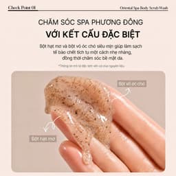 LOUVCELL Sữa tắm tẩy tế bào chết cơ thể Oriental Spa Body Scrub Wash 230ml 4