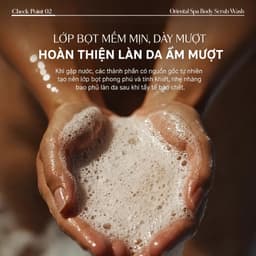 LOUVCELL Sữa tắm tẩy tế bào chết cơ thể Oriental Spa Body Scrub Wash 230ml 5