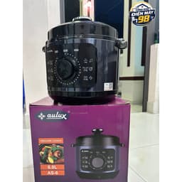 Nồi áp suất đa năng AULUX - chính hãng. Dung tích 6L, lòng nhôm, công suất 1000W 3