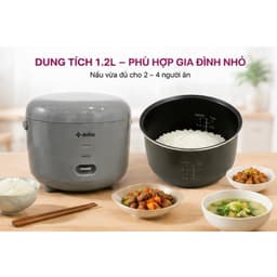 Nồi cơm điện cao cấp Aulux quai xách QX-12A2 3
