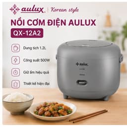 Nồi cơm điện cao cấp Aulux quai xách QX-12A2 1