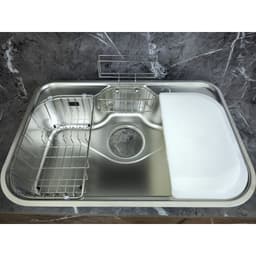 Chậu Rửa Bát Konox Tari 7851SM Inox SUS304 1 Hố Bề Mặt Mịn Lắp Âm/Lắp Dương Kèm Phụ Kiện Chính Hãng 5
