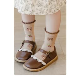 Bộ 5 Đôi Tất Chống Trượt Cho Bé Trai Bé Gái Cotton Mềm Mại, Tất Trẻ Em Dễ Thương Thoáng Khí 6