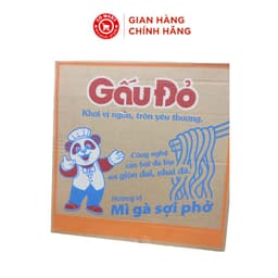 Thùng 30 gói mì ăn liền Gấu Đỏ gà sợi phở 63G (bao bì mới) TẠP HÓA BÁN_SỈ 4