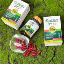 Golden Insu Hộp 30 Viên Chính Hãng Cao Cấp ✔️️️ Viên uống tiểu đường hạ an đường phòng chống biến chứng tiểu đường 5