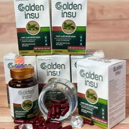 Golden Insu Hộp 30 Viên Chính Hãng Cao Cấp ✔️️️ Viên uống tiểu đường hạ an đường phòng chống biến chứng tiểu đường 4