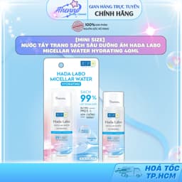 [Mini Size] Nước Tẩy Trang Sạch Sâu Dưỡng Ẩm Hada Labo Micellar Water Hydrating 40ml 1