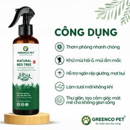 [COMBO 2] Bình xịt thơm phòng hỗ trợ ngăn rệp giường Natural Bed Tree ngăn ve bọ, mạt bụi thành phần tự nhiên 5