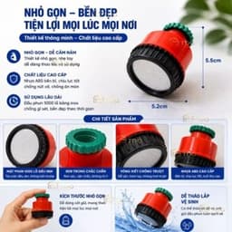 Đầu Sen Tăng Áp 1000 Lỗ – Vòi Sen Phun Tia Siêu Mịn, Dòng Nước Đều, Tiết Kiệm Nước, Ren 21 Dễ Dàng Lắp Đặt 5