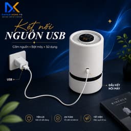 Máy Lọc Không Khí BLADEN 2in1 – Lọc Bụi Mịn, Khử Mùi & Khuếch Tán Tinh Dầu Cho Không Gian Rộng 8
