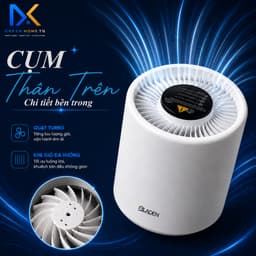 Máy Lọc Không Khí BLADEN 2in1 – Lọc Bụi Mịn, Khử Mùi & Khuếch Tán Tinh Dầu Cho Không Gian Rộng 4