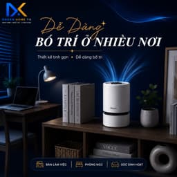 Máy Lọc Không Khí BLADEN 2in1 – Lọc Bụi Mịn, Khử Mùi & Khuếch Tán Tinh Dầu Cho Không Gian Rộng 9