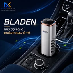 Máy Lọc Không Khí Ô Tô Cao Cấp BLADEN – Lọc Bụi Mịn PM2.5, Khử Mùi Hiệu Quả, Thiết Kế Nhỏ Gọn 4