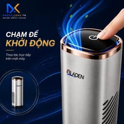 Máy Lọc Không Khí Ô Tô Cao Cấp BLADEN – Lọc Bụi Mịn PM2.5, Khử Mùi Hiệu Quả, Thiết Kế Nhỏ Gọn 2