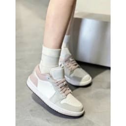 GIÀY TRẮNG HỒNG THỂ THAO NỮ TRẮNG XÁM HOTTREND DỄ THƯƠNG hỗ trợ đổi size 7