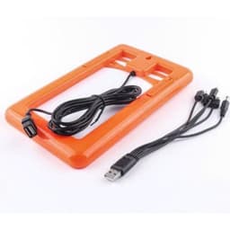 Tắm năng lượng mặt trời  dùng để sạc điện thoại, đèn tích điện, sạc dự phòng... 2