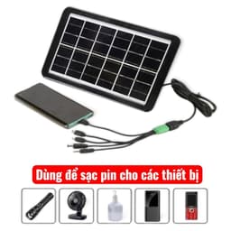 Tắm năng lượng mặt trời  dùng để sạc điện thoại, đèn tích điện, sạc dự phòng... 1
