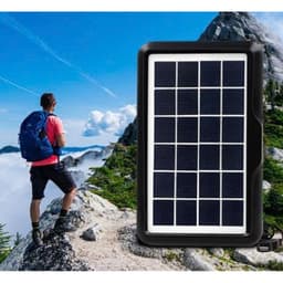 Tắm năng lượng mặt trời  dùng để sạc điện thoại, đèn tích điện, sạc dự phòng... 7