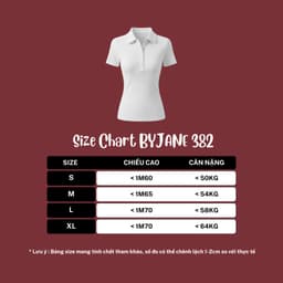 [MÀU MỚI] Áo Polo Phối Cúc Ôm Body Co Dãn 4 Chiều BYJANE-382 3