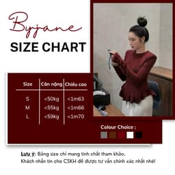 [XẢ KHO] Áo Thun Nữ Ôm Body Viền Bèo Chất Thun Mịn BYJANE - 851 7