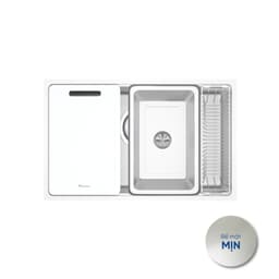 Chậu Rửa Chén Konox Tari 7648SM 1 Hố Inox 304 Cao Cấp 76x48cm Chính Hãng Bảo Hành 10 Năm 4