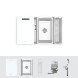 Chậu Rửa Chén Konox Tari 7648SM 1 Hố Inox 304 Cao Cấp 76x48cm Chính Hãng Bảo Hành 10 Năm 9