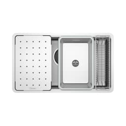 Chậu Rửa Bát Konox Dekor 8044SU Chính Hãng Inox SS304 1 Hố Chống Xước Sink Kèm Đủ Phụ Kiện 3