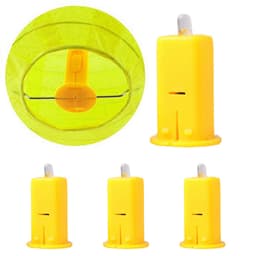 Led gắn đèn ông sao, đèn led nút nhựa gắn đèn lồng trang trí 2