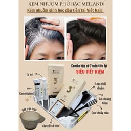 KEM NHUỘM TÓC MEILANDI – MÀU TỰ NHIÊN, DỄ SỬ DỤNG TẠI NHÀ 4
