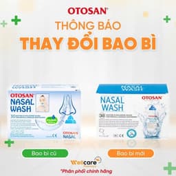 [CHÍNH HÃNG] Muối biển Otosan Nasal Wash - Hộp 30 gói dung dịch mũi vệ sinh mũi hàng ngày 2